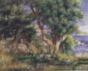 Pierre Renoir Landscape on the Coast near Menton oil painting artist